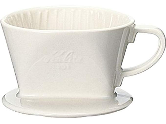 Kalita Ceramic Coffee Dripper 101 Lotto White #01001