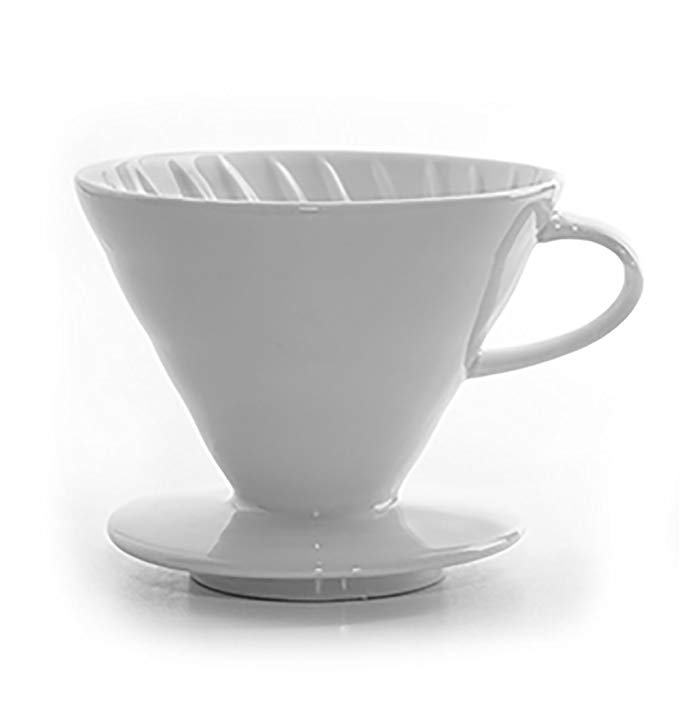 Tanors 700443183734 INV Coffee Dripper, White