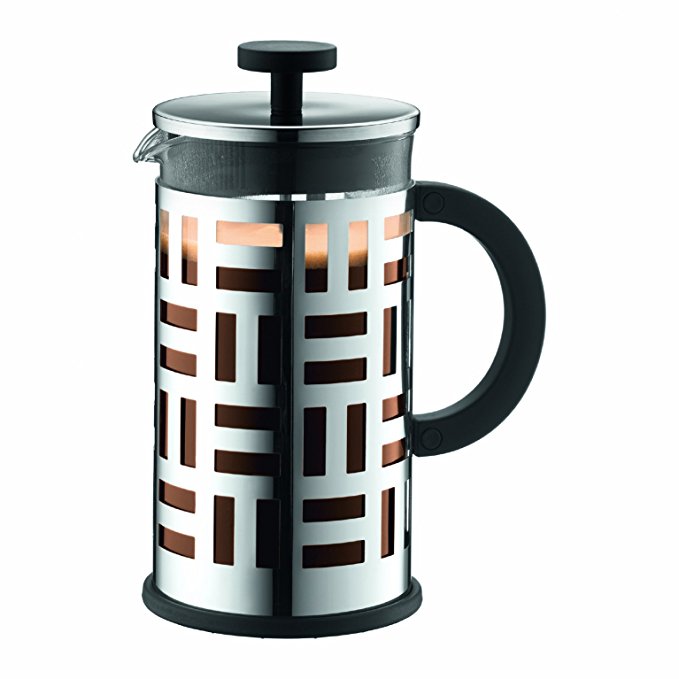 Bodum Eileen 8 Cup French Press Coffee Maker, 1.0 l, 34-Oz, Chrome