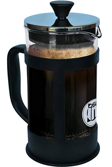 French Press Coffee Maker- Premium Quality Coffee Tea & Espresso Maker 8 Cup/34 Ounces - Heat Resistant Borosilicate Glass and Stainless Steel Plunger
